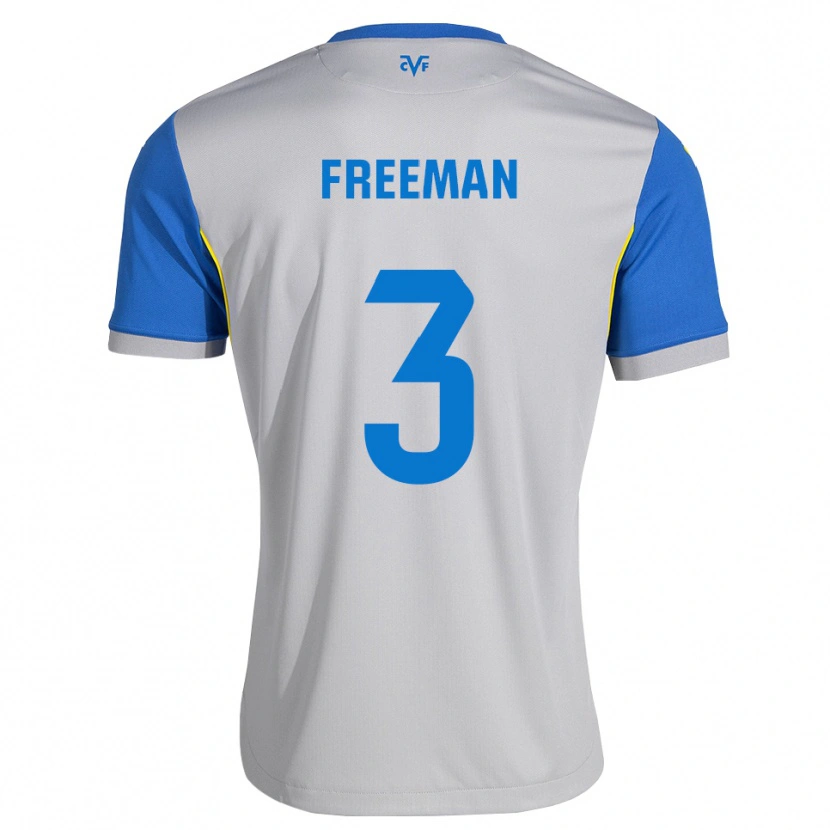 Danxen Damen Alex Freeman #3 Dodgerblau Grau Auswärtstrikot Trikot 2026/27 T-Shirt