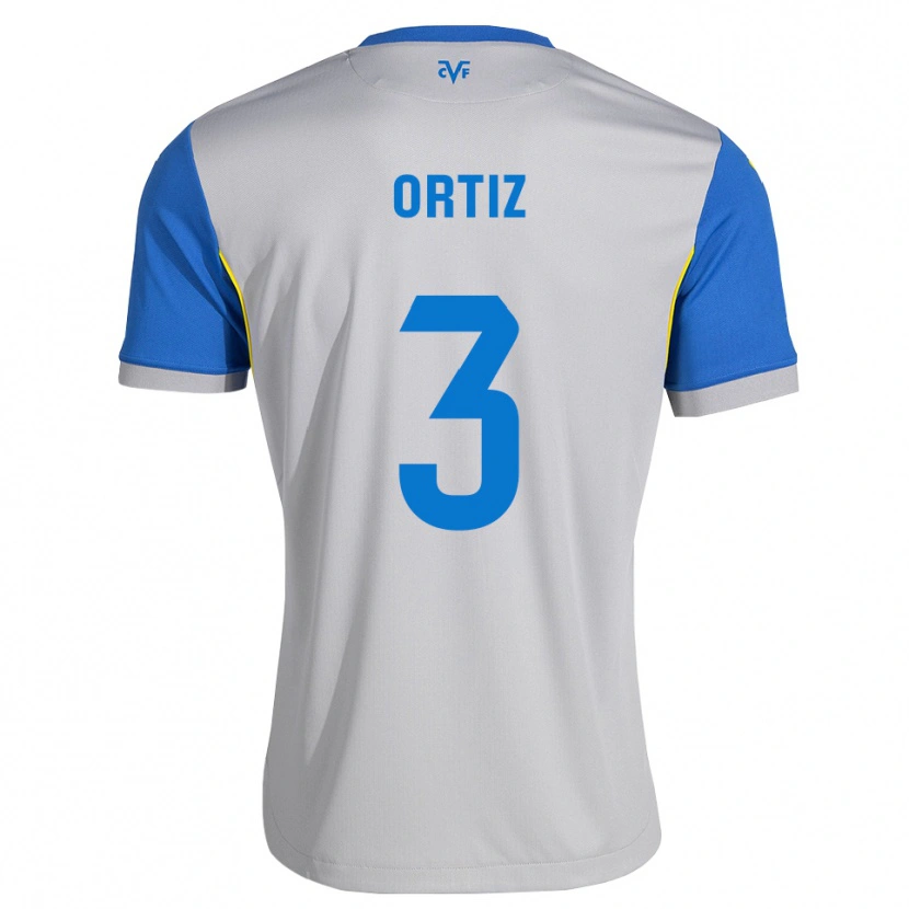 Danxen Damen Eneko Ortiz #3 Dodgerblau Grau Auswärtstrikot Trikot 2026/27 T-Shirt