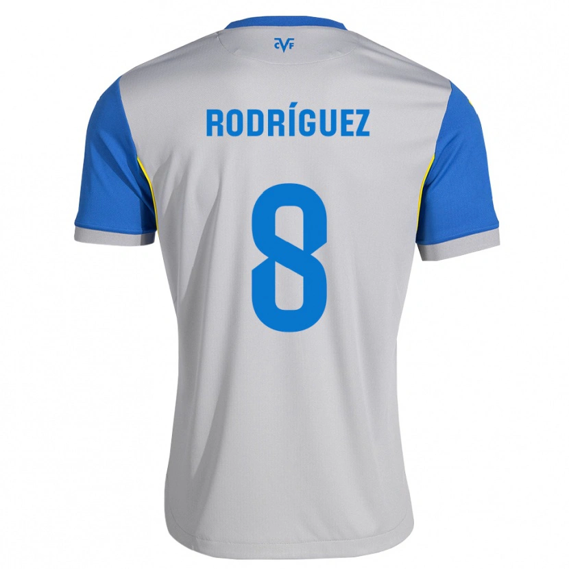 Danxen Damen Unai Rodríguez #8 Dodgerblau Grau Auswärtstrikot Trikot 2026/27 T-Shirt