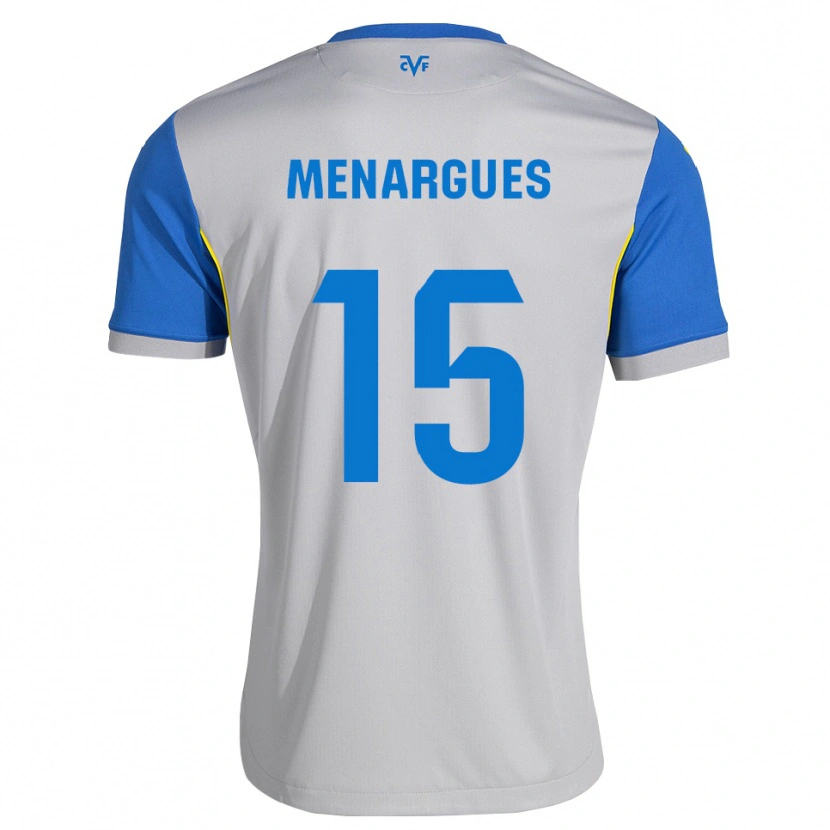 Danxen Damen Joseda Menargues #15 Dodgerblau Grau Auswärtstrikot Trikot 2026/27 T-Shirt