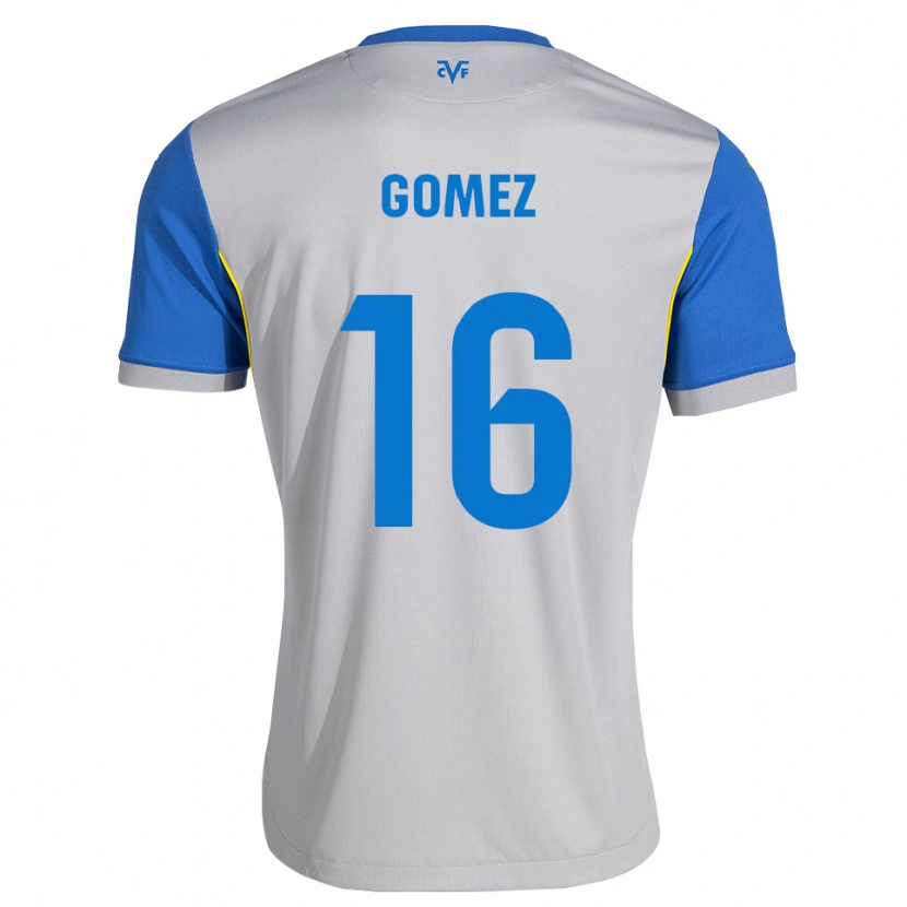 Danxen Damen Queralt Gómez #16 Dodgerblau Grau Auswärtstrikot Trikot 2026/27 T-Shirt