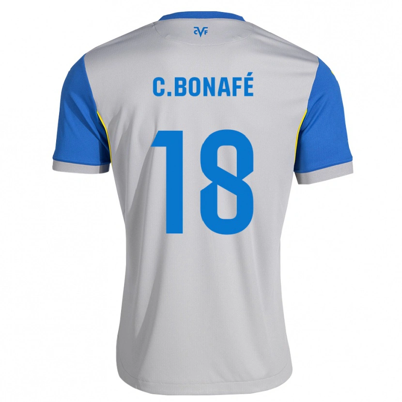 Danxen Damen César Bonafé #18 Dodgerblau Grau Auswärtstrikot Trikot 2026/27 T-Shirt