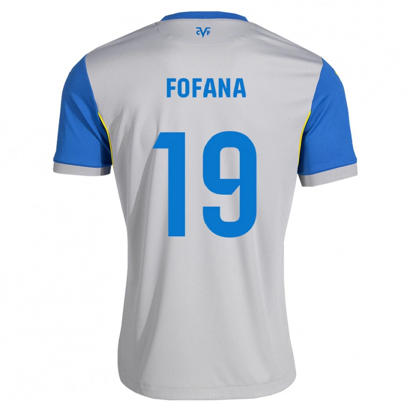 Danxen Damen Douga Fofana #19 Dodgerblau Grau Auswärtstrikot Trikot 2026/27 T-Shirt