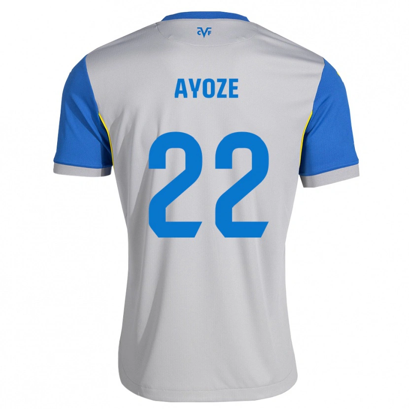 Danxen Damen Ayoze Pérez #22 Dodgerblau Grau Auswärtstrikot Trikot 2026/27 T-Shirt