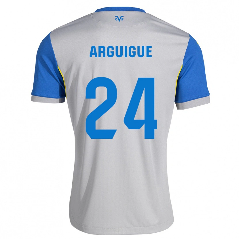 Danxen Damen Ayman Arguigue #24 Dodgerblau Grau Auswärtstrikot Trikot 2026/27 T-Shirt