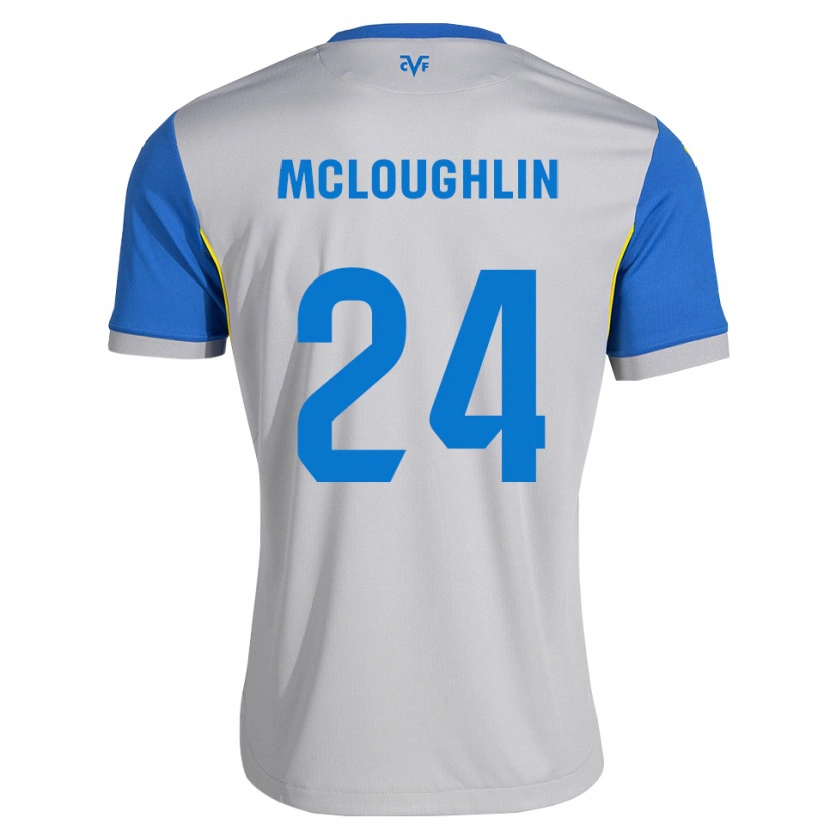 Danxen Damen Caden Mcloughlin #24 Dodgerblau Grau Auswärtstrikot Trikot 2026/27 T-Shirt