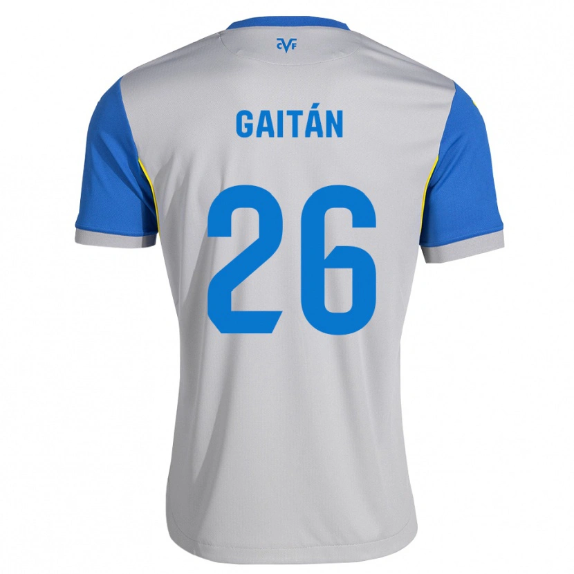 Danxen Damen Joselillo Gaitán #26 Dodgerblau Grau Auswärtstrikot Trikot 2026/27 T-Shirt