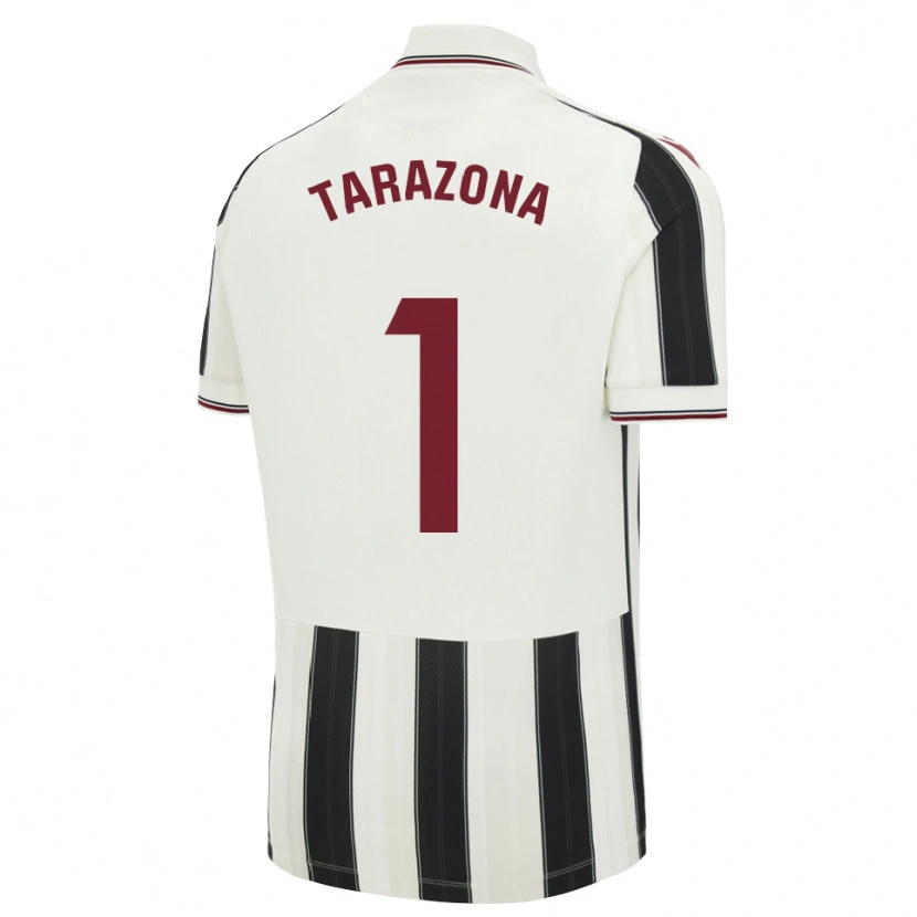 Danxen Damen Andrea Tarazona #1 Schwarz Weiß Rot Auswärtstrikot Trikot 2026/27 T-Shirt