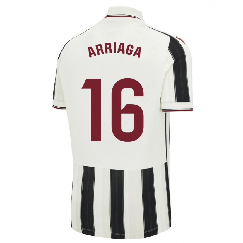 Danxen Damen Kervin Arriaga #16 Schwarz Weiß Rot Auswärtstrikot Trikot 2026/27 T-Shirt