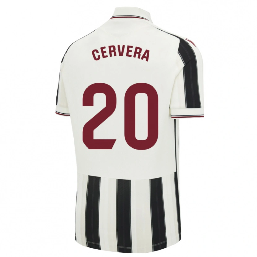 Danxen Damen Dani Cervera #20 Schwarz Weiß Rot Auswärtstrikot Trikot 2026/27 T-Shirt