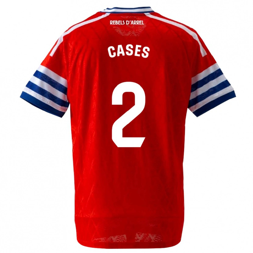 Danxen Damen Arnau Cases #2 Königsblau Rot Auswärtstrikot Trikot 2026/27 T-Shirt