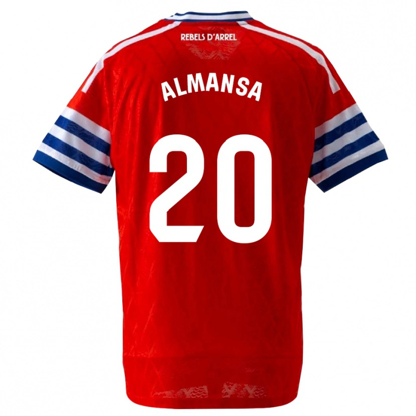 Danxen Damen Alex Almansa #20 Königsblau Rot Auswärtstrikot Trikot 2026/27 T-Shirt
