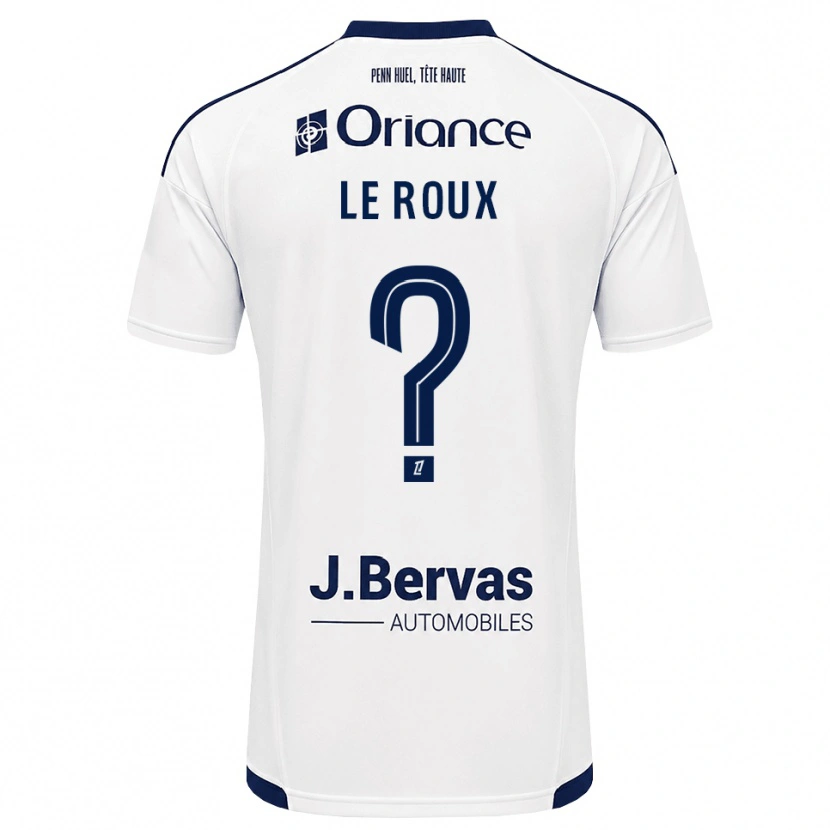 Danxen Damen Antonia Le Roux #0 Marineweiß Auswärtstrikot Trikot 2026/27 T-Shirt