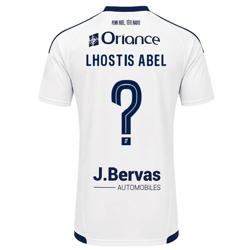Danxen Damen Melyne Lhostis Abel #0 Marineweiß Auswärtstrikot Trikot 2026/27 T-Shirt