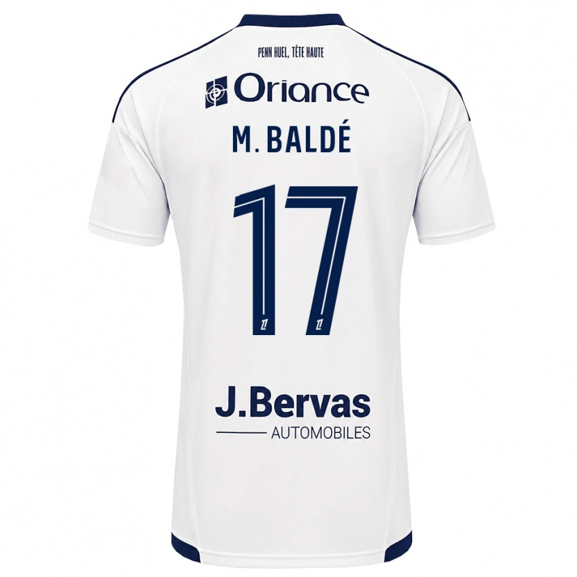 Danxen Damen Mama Baldé #17 Marineweiß Auswärtstrikot Trikot 2026/27 T-Shirt
