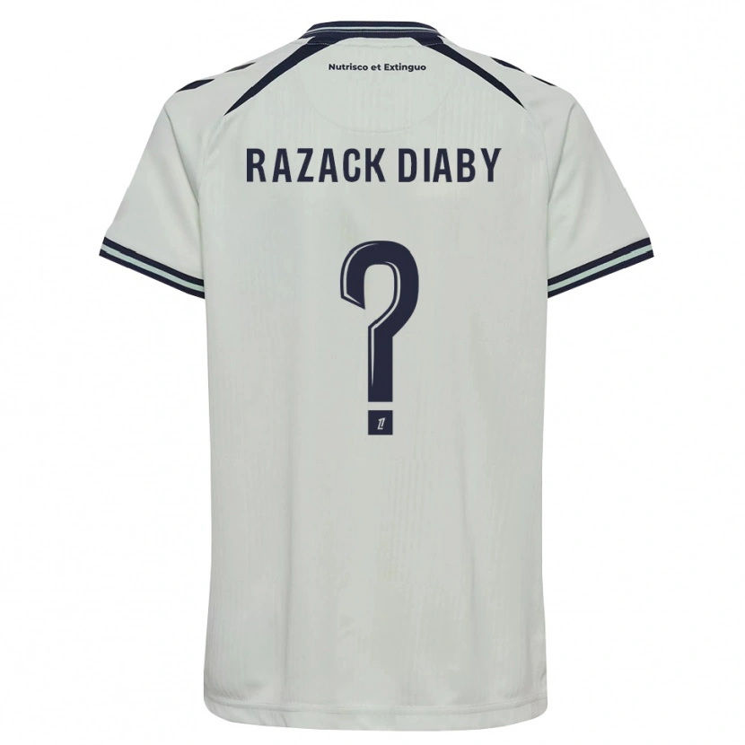 Danxen Damen Abdoul Razack Diaby #0 Mitternachtsblau Weiß Auswärtstrikot Trikot 2026/27 T-Shirt