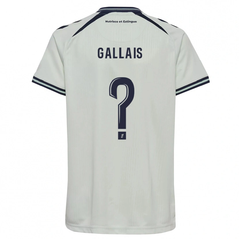 Danxen Damen Thaïs Gallais #0 Mitternachtsblau Weiß Auswärtstrikot Trikot 2026/27 T-Shirt