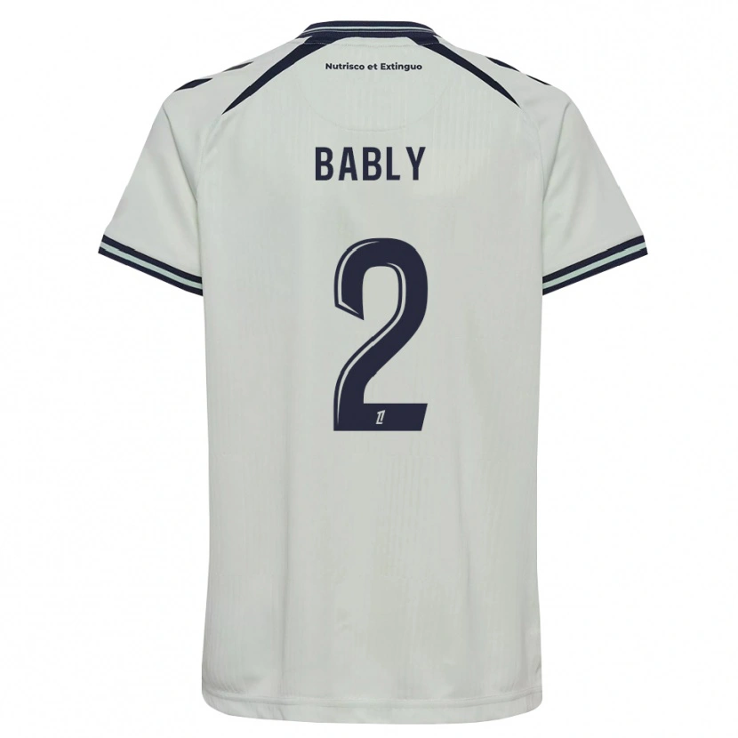 Danxen Damen Emmanuel Bably #2 Mitternachtsblau Weiß Auswärtstrikot Trikot 2026/27 T-Shirt