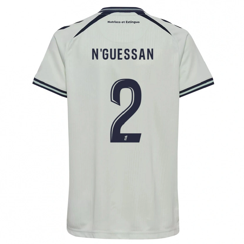 Danxen Damen Jean-Baptiste N'guessan #2 Mitternachtsblau Weiß Auswärtstrikot Trikot 2026/27 T-Shirt
