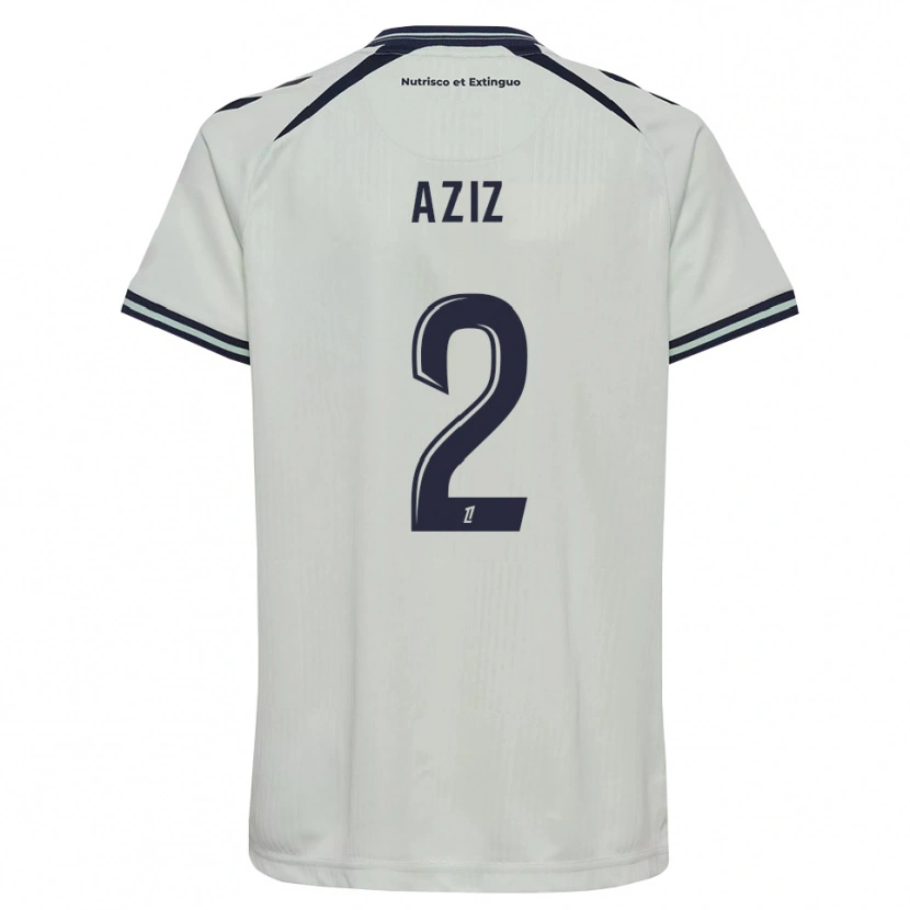 Danxen Damen Hayman Aziz #2 Mitternachtsblau Weiß Auswärtstrikot Trikot 2026/27 T-Shirt