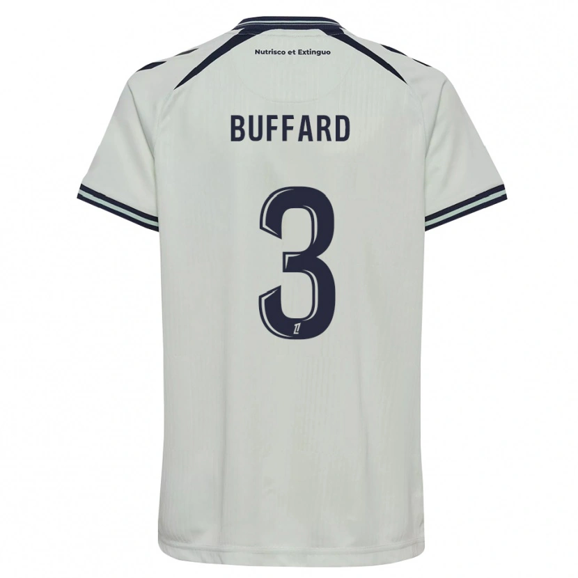 Danxen Damen Matthieu Buffard #3 Mitternachtsblau Weiß Auswärtstrikot Trikot 2026/27 T-Shirt