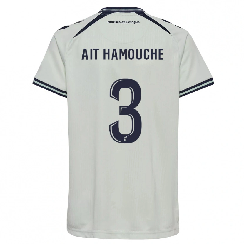 Danxen Damen Massyl Ait Hamouche #3 Mitternachtsblau Weiß Auswärtstrikot Trikot 2026/27 T-Shirt