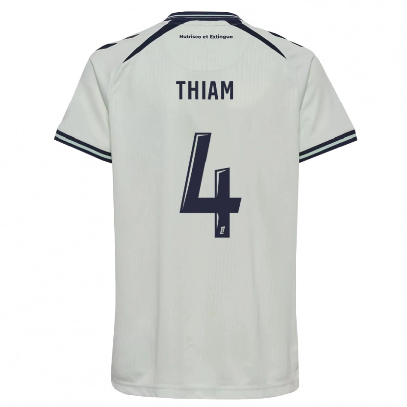 Danxen Damen Tidjani Thiam #4 Mitternachtsblau Weiß Auswärtstrikot Trikot 2026/27 T-Shirt