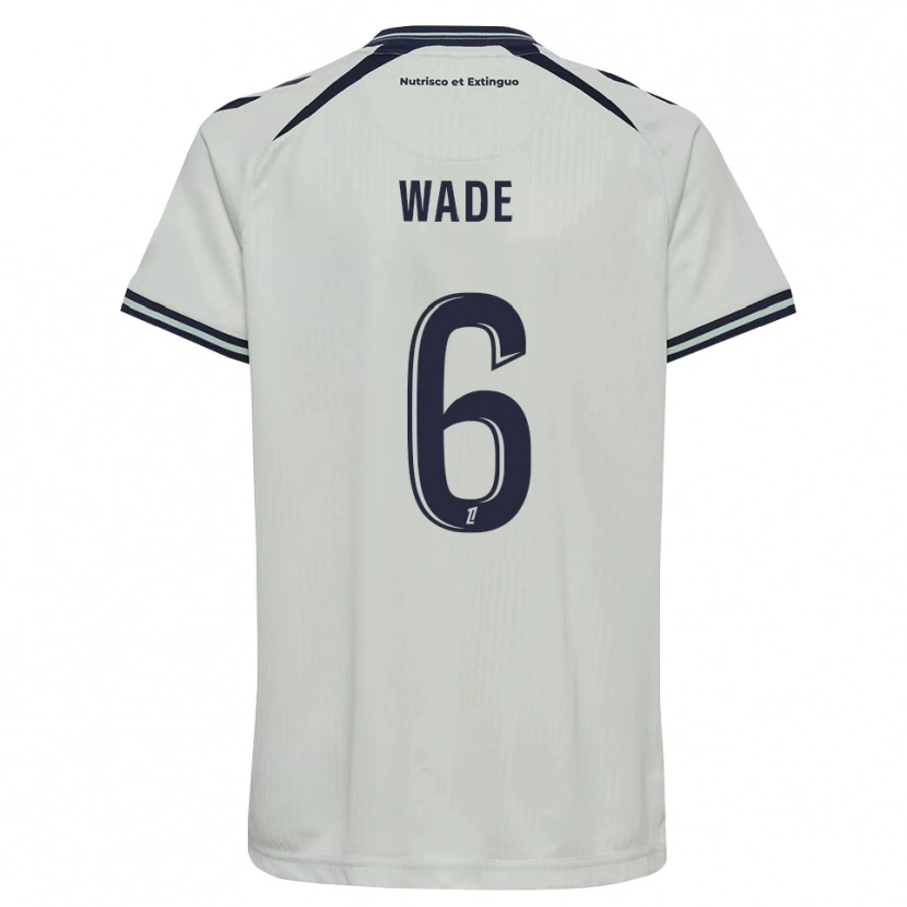 Danxen Damen Bocar Wade #6 Mitternachtsblau Weiß Auswärtstrikot Trikot 2026/27 T-Shirt
