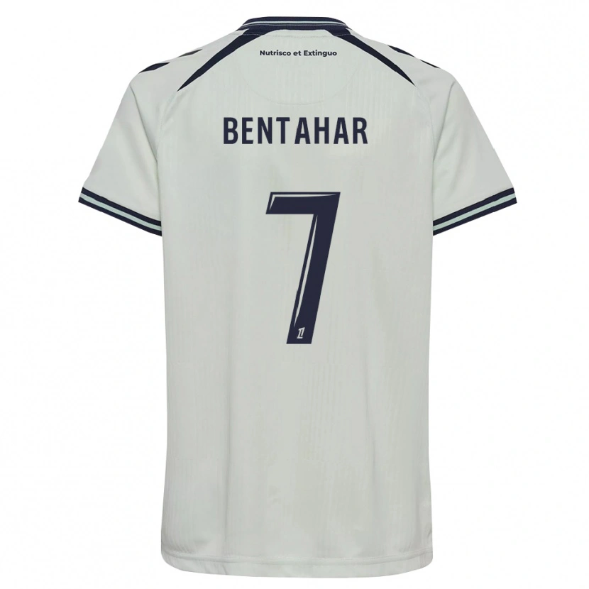 Danxen Damen Ahmed Bentahar #7 Mitternachtsblau Weiß Auswärtstrikot Trikot 2026/27 T-Shirt