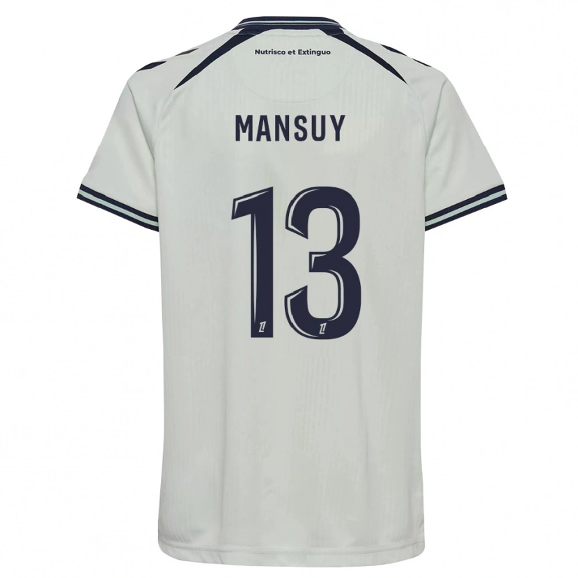 Danxen Damen Héloïse Mansuy #13 Mitternachtsblau Weiß Auswärtstrikot Trikot 2026/27 T-Shirt