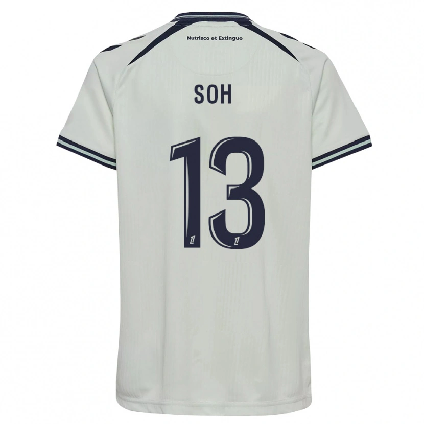Danxen Damen Yanis Soh #13 Mitternachtsblau Weiß Auswärtstrikot Trikot 2026/27 T-Shirt