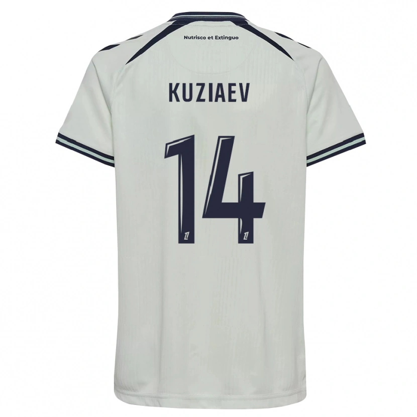 Danxen Damen Daler Kuzyaev #14 Mitternachtsblau Weiß Auswärtstrikot Trikot 2026/27 T-Shirt