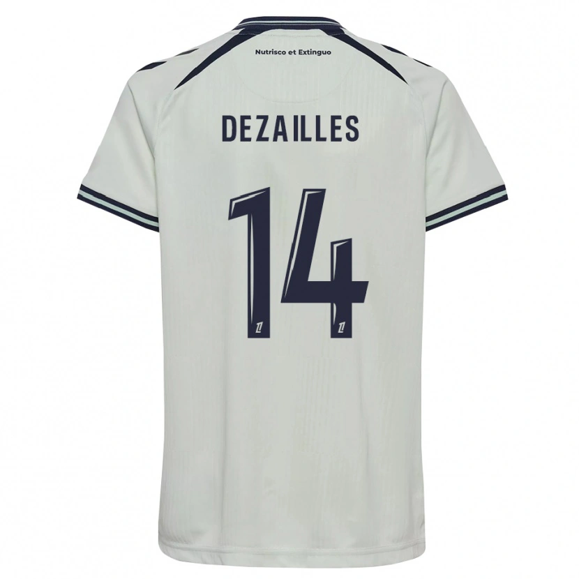 Danxen Damen Arsène Dezailles #14 Mitternachtsblau Weiß Auswärtstrikot Trikot 2026/27 T-Shirt