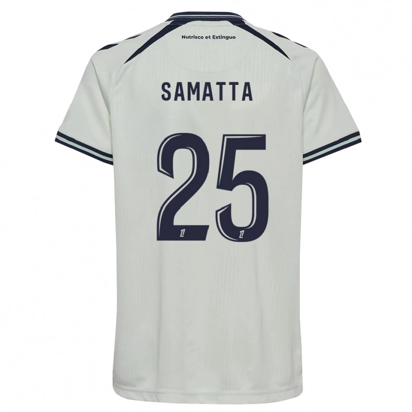 Danxen Damen Mbwana Samatta #25 Mitternachtsblau Weiß Auswärtstrikot Trikot 2026/27 T-Shirt