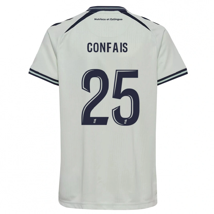 Danxen Damen Aloïs Confais #25 Mitternachtsblau Weiß Auswärtstrikot Trikot 2026/27 T-Shirt