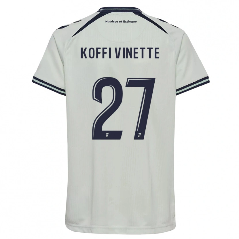 Danxen Damen Enzo Koffi #27 Mitternachtsblau Weiß Auswärtstrikot Trikot 2026/27 T-Shirt