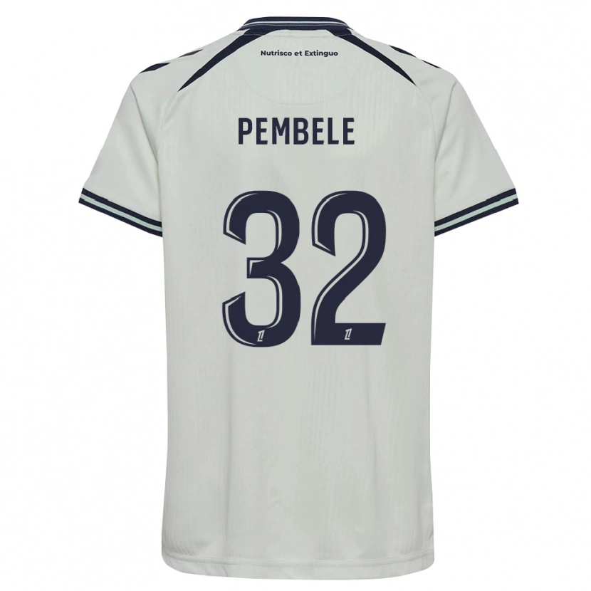 Danxen Damen Timothée Pembélé #32 Mitternachtsblau Weiß Auswärtstrikot Trikot 2026/27 T-Shirt