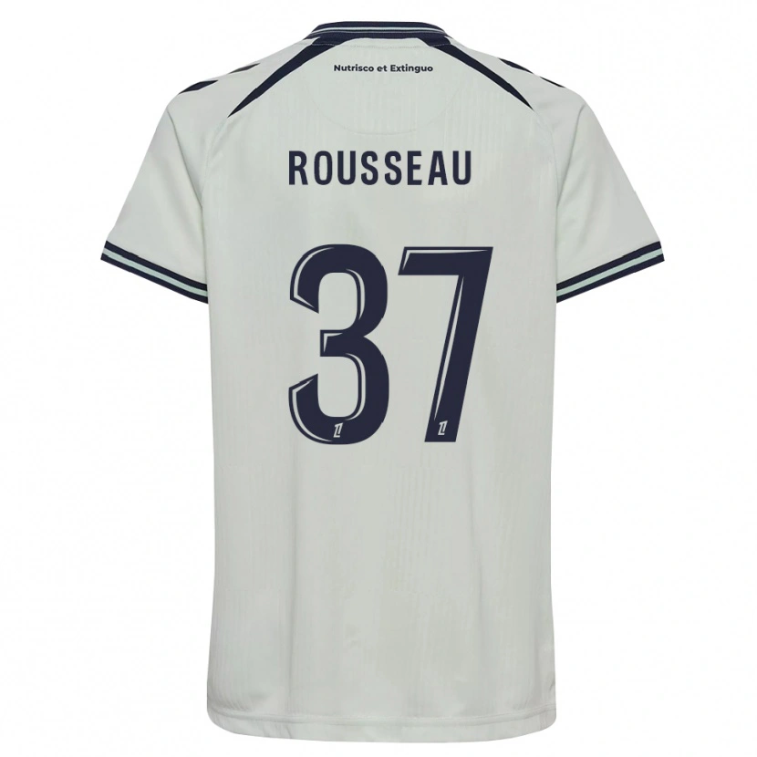 Danxen Damen Thomas Rousseau #37 Mitternachtsblau Weiß Auswärtstrikot Trikot 2026/27 T-Shirt