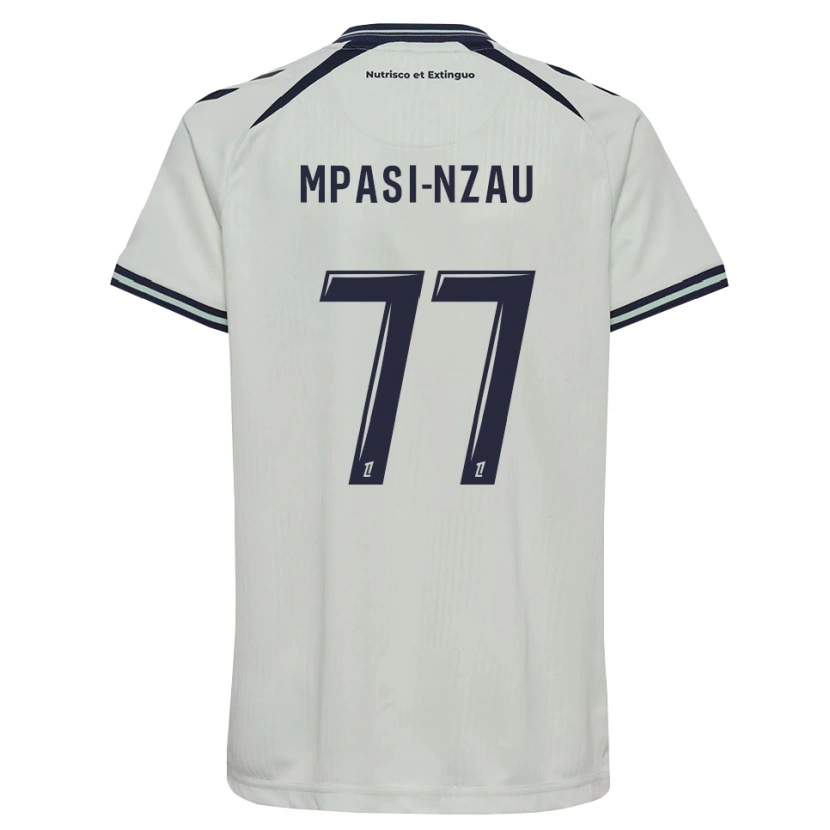 Danxen Damen Lionel Mpasi-Nzau #77 Mitternachtsblau Weiß Auswärtstrikot Trikot 2026/27 T-Shirt
