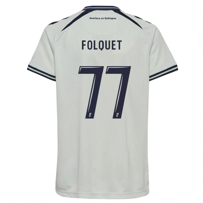 Danxen Damen Magnaba Folquet #77 Mitternachtsblau Weiß Auswärtstrikot Trikot 2026/27 T-Shirt