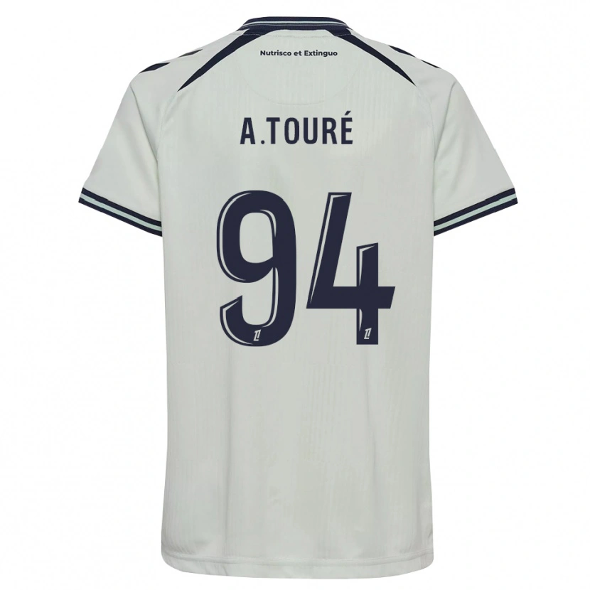 Danxen Damen Abdoulaye Touré #94 Mitternachtsblau Weiß Auswärtstrikot Trikot 2026/27 T-Shirt