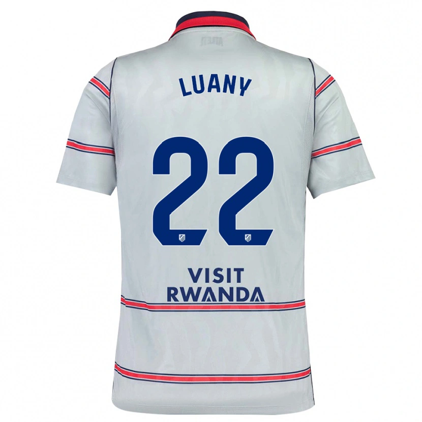 Danxen Damen Luany Vitória Da Silva Rosa #22 Grau Rot Marineblau Ausweichtrikot Trikot 2026/27 T-Shirt