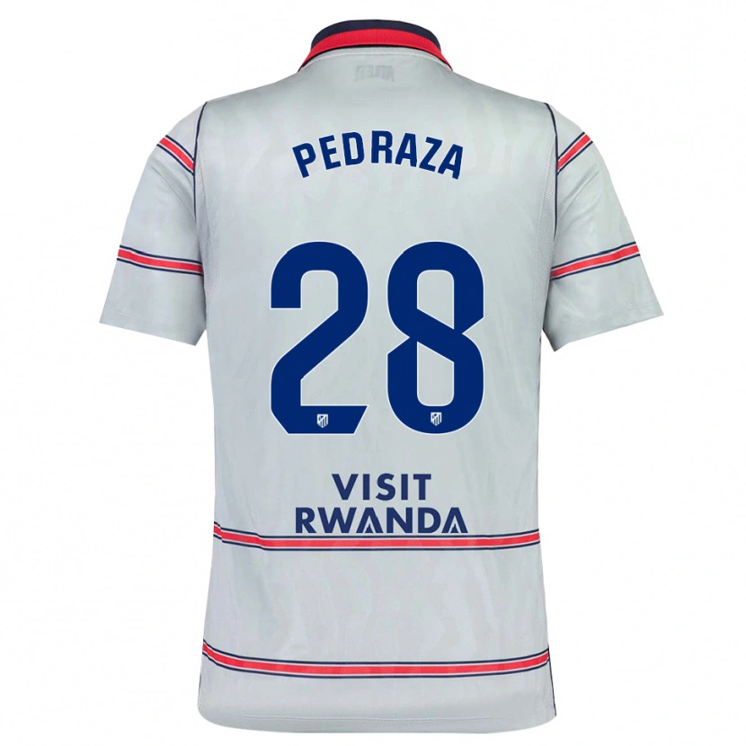 Danxen Damen Alfredo Pedraza #28 Grau Rot Marineblau Ausweichtrikot Trikot 2026/27 T-Shirt