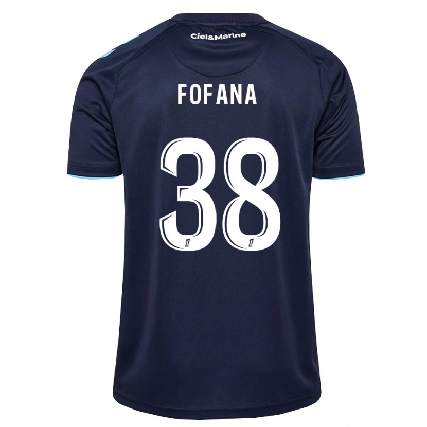 Danxen Damen Rayan Fofana #38 Kornblumenblau Mitternachtsblau Heimtrikot Trikot 2026/27 T-Shirt
