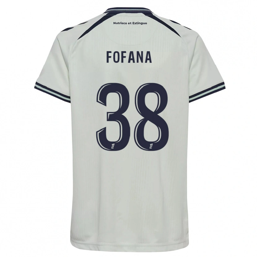 Danxen Damen Rayan Fofana #38 Mitternachtsblau Weiß Auswärtstrikot Trikot 2026/27 T-Shirt