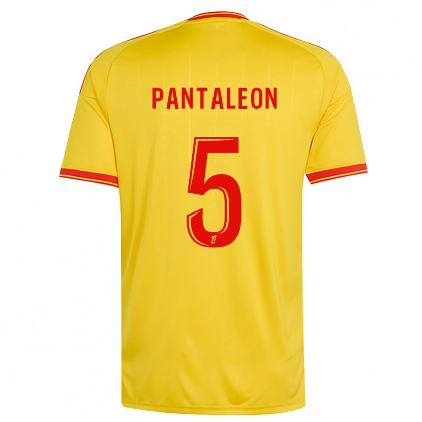 Danxen Kinder Tom Pantaleon #5 Gold Orange Rot Heimtrikot Trikot 2026/27 T-Shirt