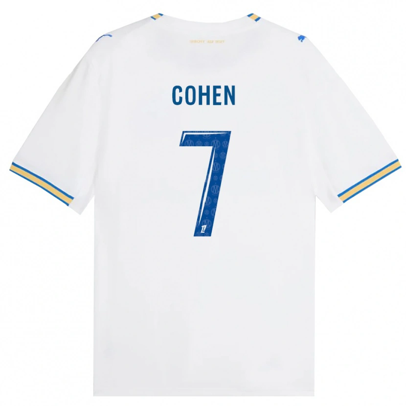 Danxen Kinder Dan Cohen #7 Dodgerblau Weiß Heimtrikot Trikot 2026/27 T-Shirt