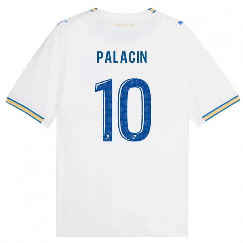 Danxen Kinder Sara Palacin #10 Dodgerblau Weiß Heimtrikot Trikot 2026/27 T-Shirt
