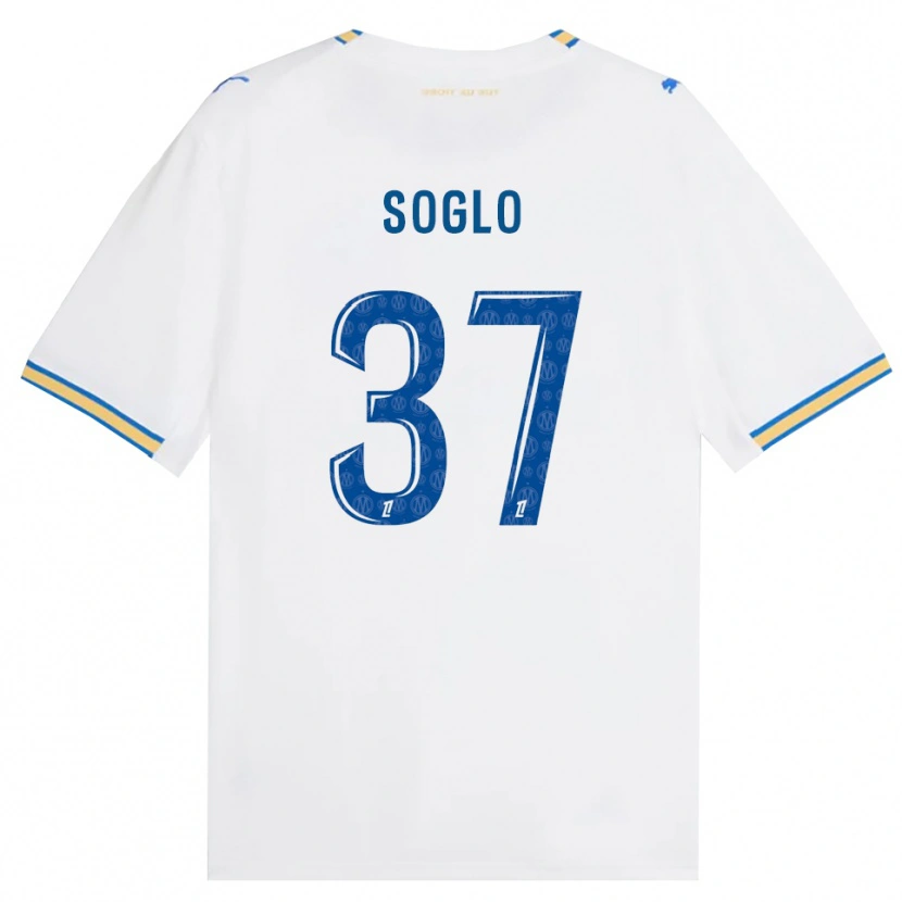 Danxen Kinder Emran Soglo #37 Dodgerblau Weiß Heimtrikot Trikot 2026/27 T-Shirt