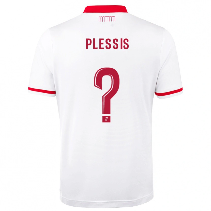 Danxen Kinder Mathys Plessis #0 Rot Weiß Heimtrikot Trikot 2026/27 T-Shirt